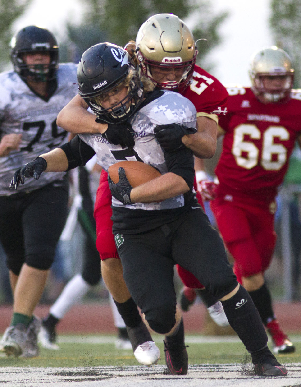 Burley vs. Minico football